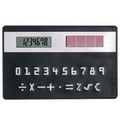 Credit Card Sized Solar Calculator